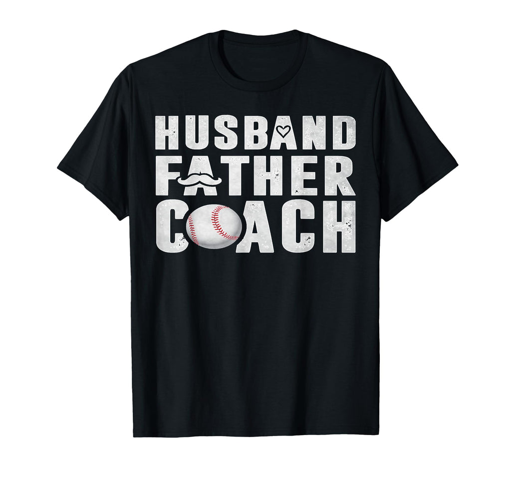 Softball Coach Dad Husband Baseball T-Shirt - Streetwear Style Men Women - T-Shirt, Sweatshirt, Hoodie
