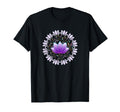 Lotus Flower Floral Mandala Yoga T-Shirt - Streetwear Style Unisex - T-Shirt, Sweatshirt, Hoodie