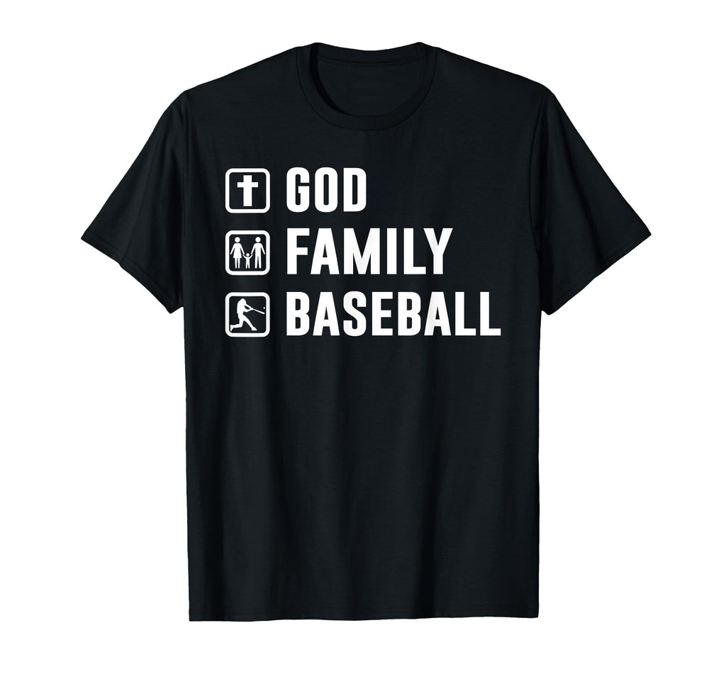 God Family Baseball Funny Baseball Lover T-Shirt - Trendy Graphic Unisex - T-Shirt, Sweatshirt, Hoodie
