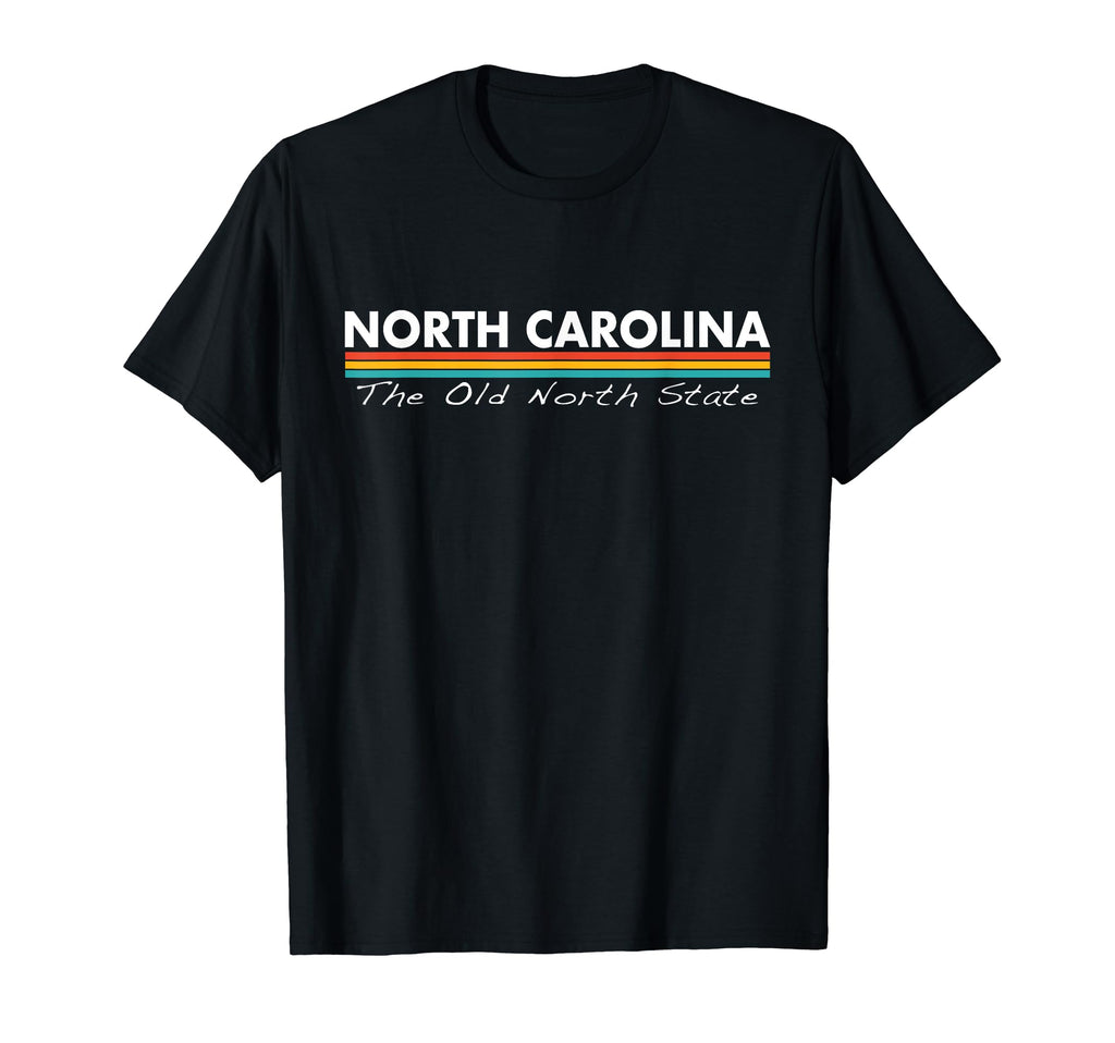 North Carolina Stripes T-Shirt - Novelty Apparel Unisex - T-Shirt, Sweatshirt, Hoodie
