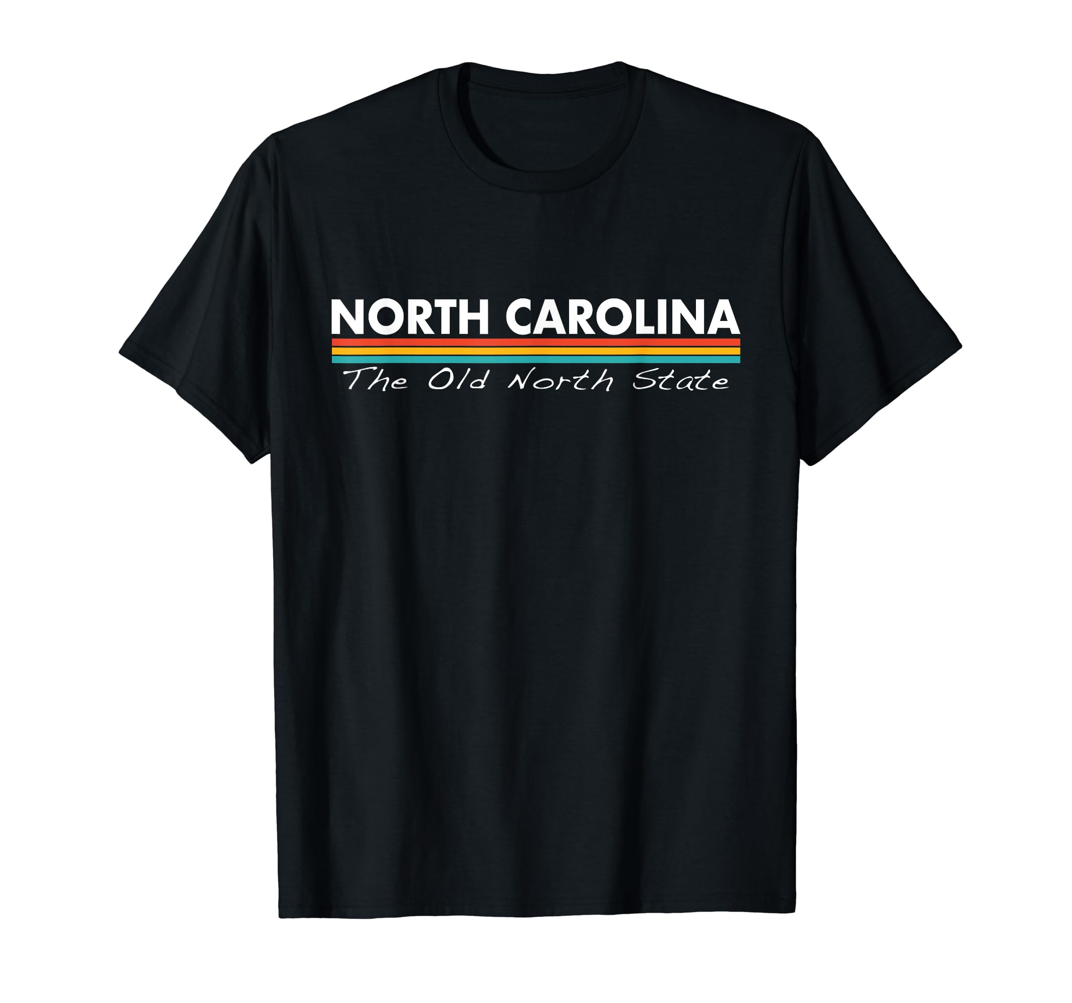 North Carolina Stripes T-Shirt - Novelty Apparel Unisex - T-Shirt, Sweatshirt, Hoodie