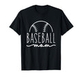 Baseball Mom Baseball Mama Mom T-Shirt - Casual Everyday Wear for Adults - T-Shirt, Sweatshirt, Hoodie