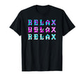 Vaporwave Aesthetic Relax Japanese T-Shirt - Fun Novelty Design Men Women - T-Shirt, Sweatshirt, Hoodie