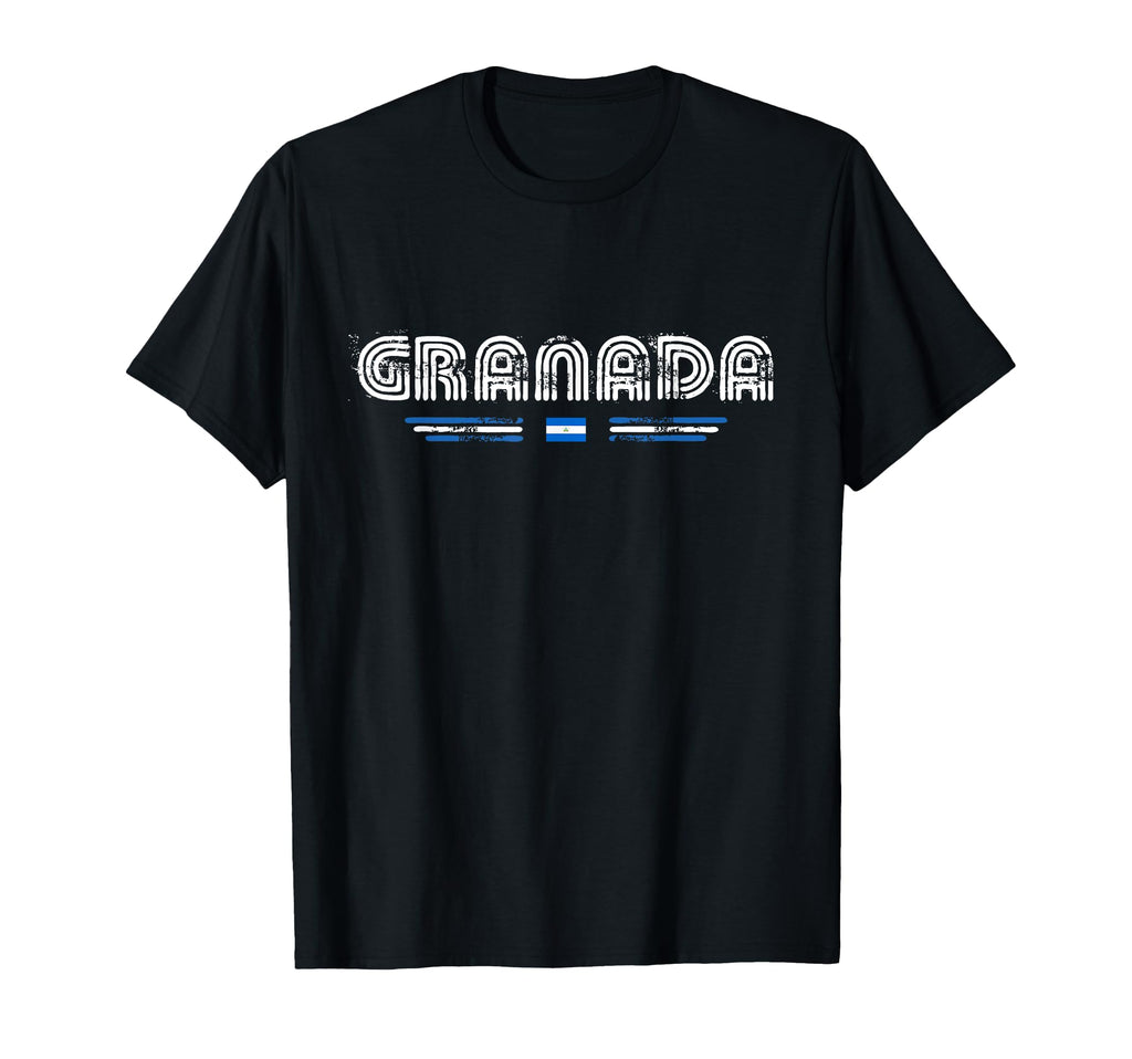 Granada Nicaragua 70S 80S Type T-Shirt - Trendy Graphic for Adults - T-Shirt, Sweatshirt, Hoodie