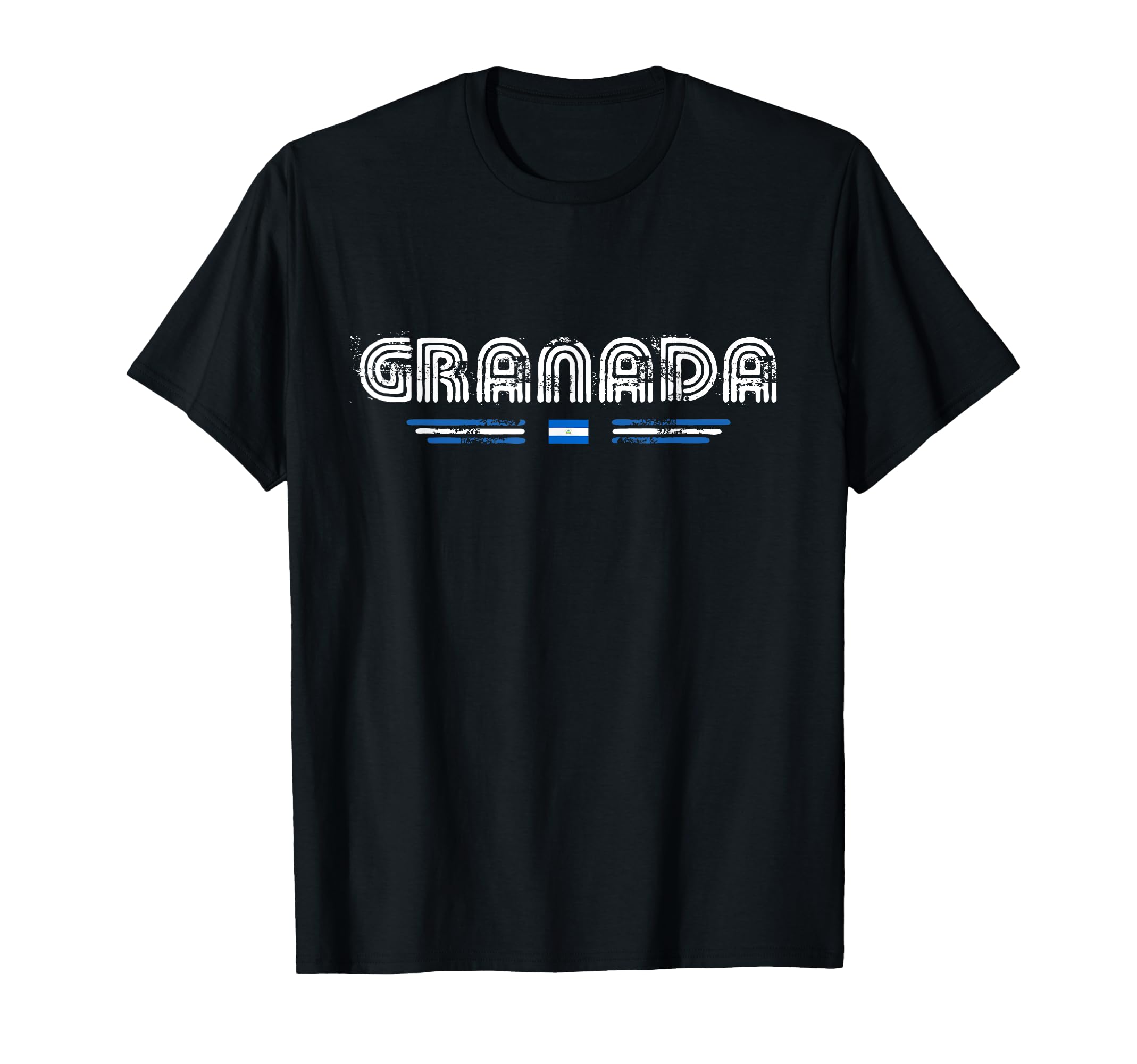 Granada Nicaragua 70S 80S Type T-Shirt - Trendy Graphic for Adults - T-Shirt, Sweatshirt, Hoodie