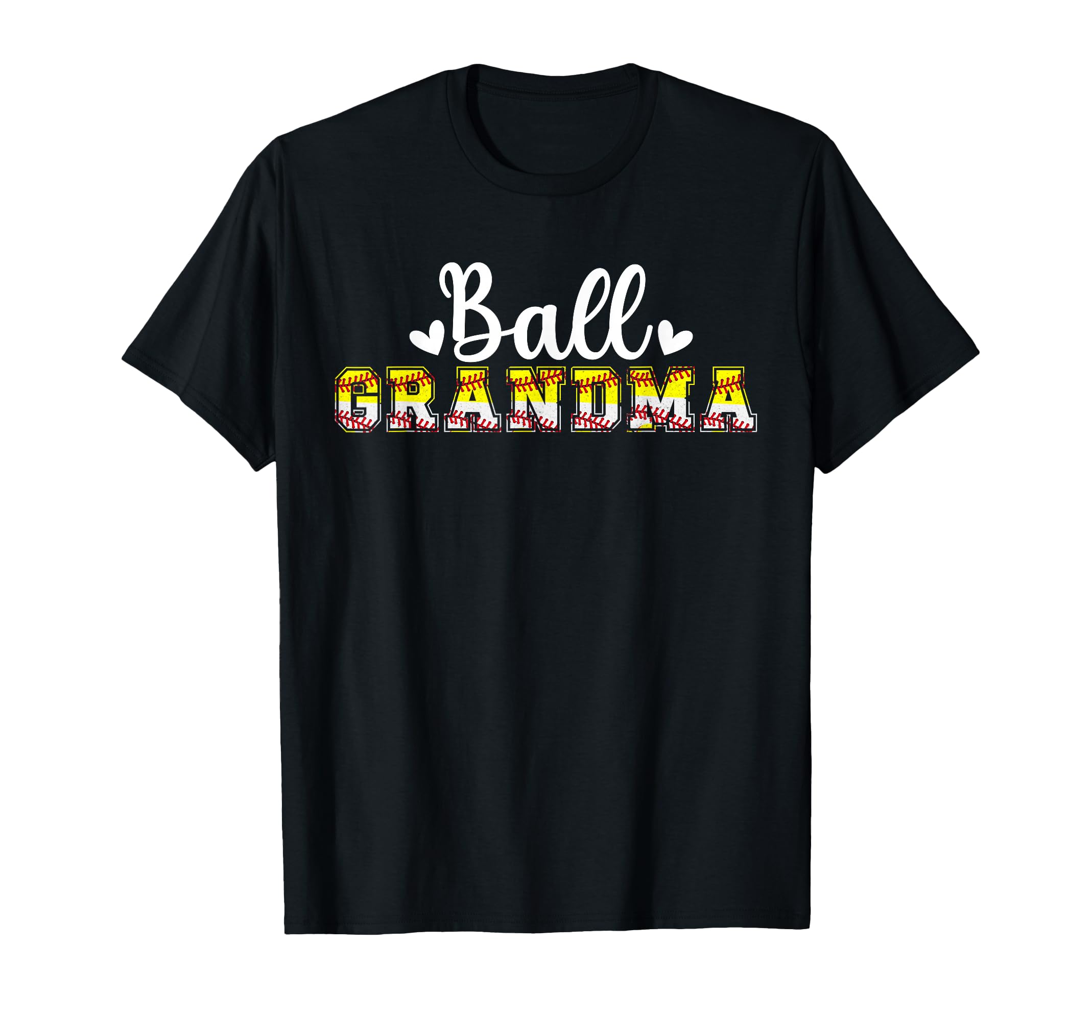 Ball Grandma Baseball Softball Grandma T-Shirt - Minimalist Print Men Women - T-Shirt, Sweatshirt, Hoodie