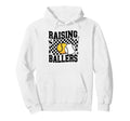 Raising Ballers Baseball Softball Hoodie - Novelty Apparel for Adults - T-Shirt, Sweatshirt, Hoodie