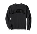 Lake Minnetonka Distressed Black Sweatshirt - Aesthetic Graphic Men Women - T-Shirt, Sweatshirt, Hoodie