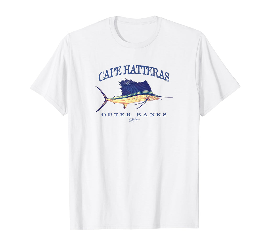 Jcombs Cape Hatteras Outer Banks Nc T-Shirt - Aesthetic Graphic Men Women - T-Shirt, Sweatshirt, Hoodie