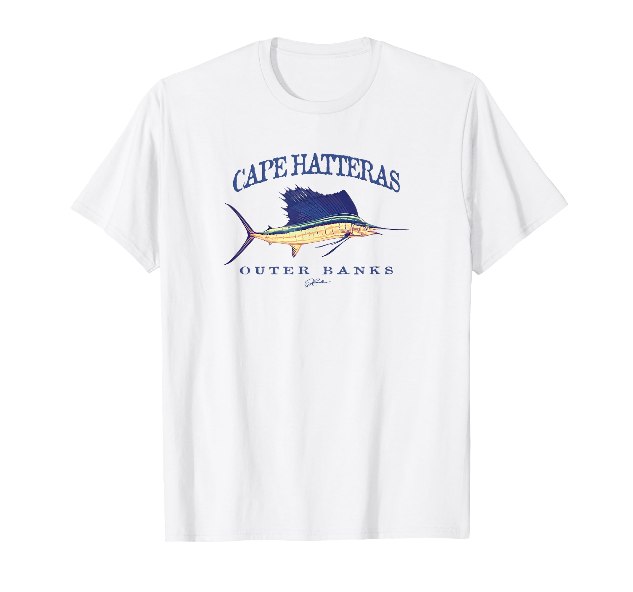 Jcombs Cape Hatteras Outer Banks Nc T-Shirt - Aesthetic Graphic Men Women - T-Shirt, Sweatshirt, Hoodie
