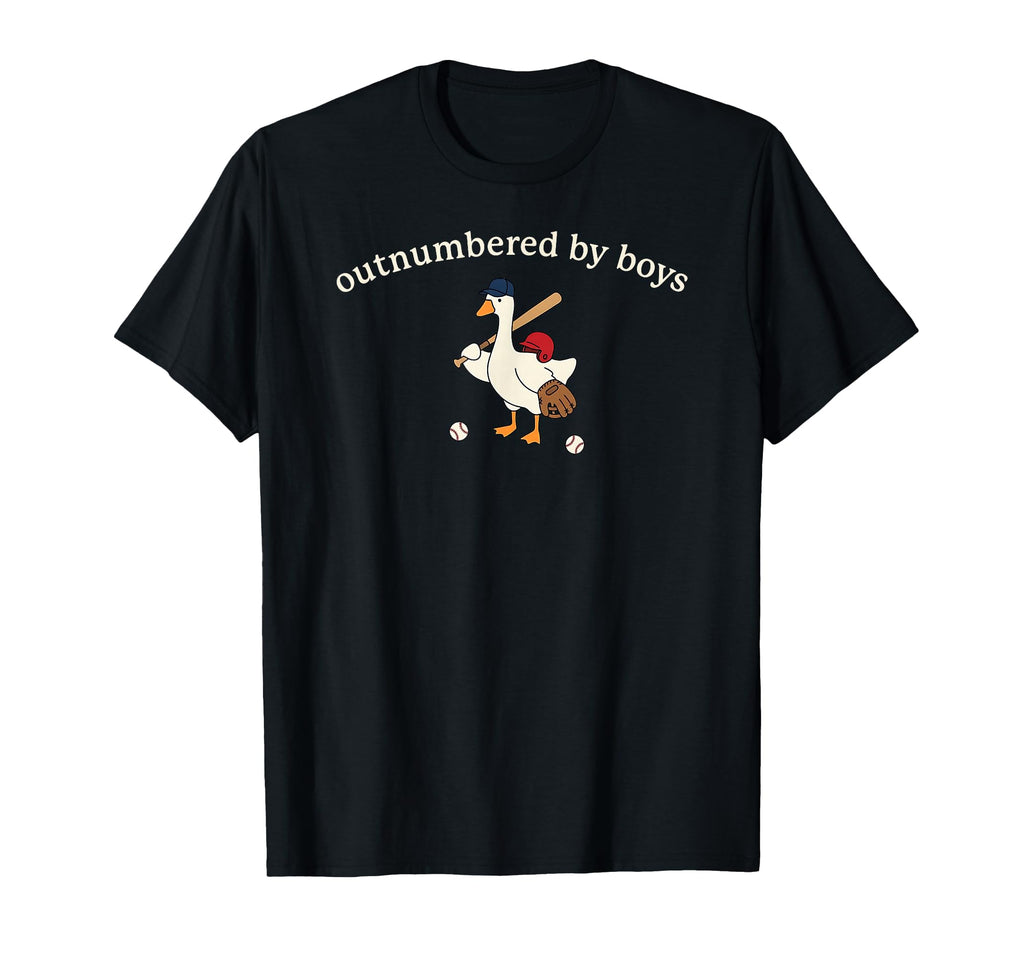 Funny Mom Goose Mothers Day T-Shirt - Custom Art Print Men Women - T-Shirt, Sweatshirt, Hoodie