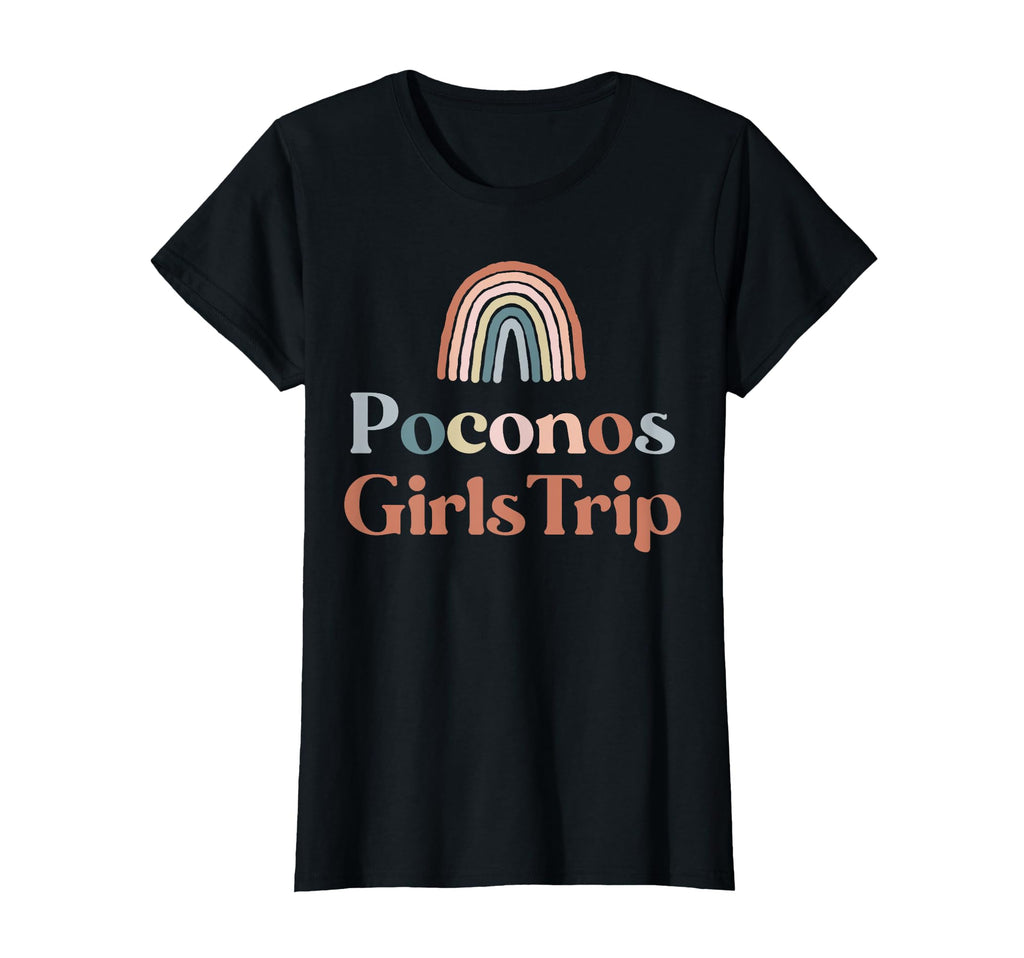 Poconos Trip Boho Rainbow Group Matching T-Shirt - Graphic Print Men Women - T-Shirt, Sweatshirt, Hoodie