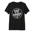Dad Day Gamer Night Tri Blend T-Shirt - Unique Graphic for Adults - T-Shirt, Sweatshirt, Hoodie
