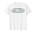 Lake Tahoe Distressed T-Shirt - Graphic Print Unisex - T-Shirt, Sweatshirt, Hoodie
