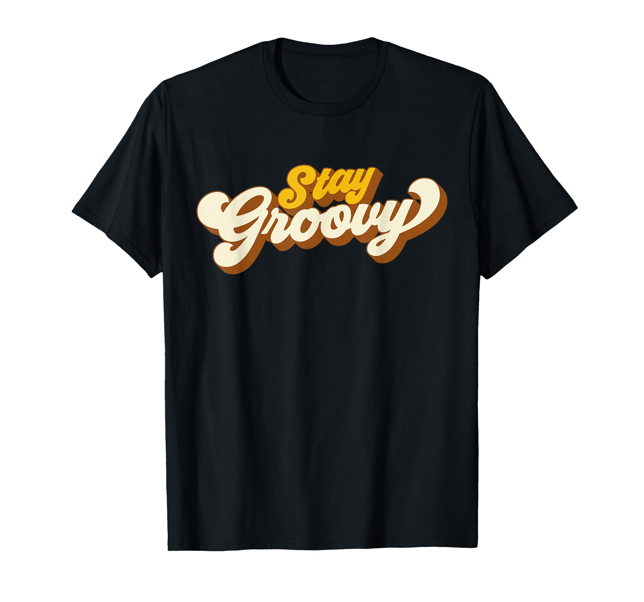 Stay Groovy Hippie Peace Sign 60S T-Shirt - Fun Novelty Design for Adults - T-Shirt, Sweatshirt, Hoodie