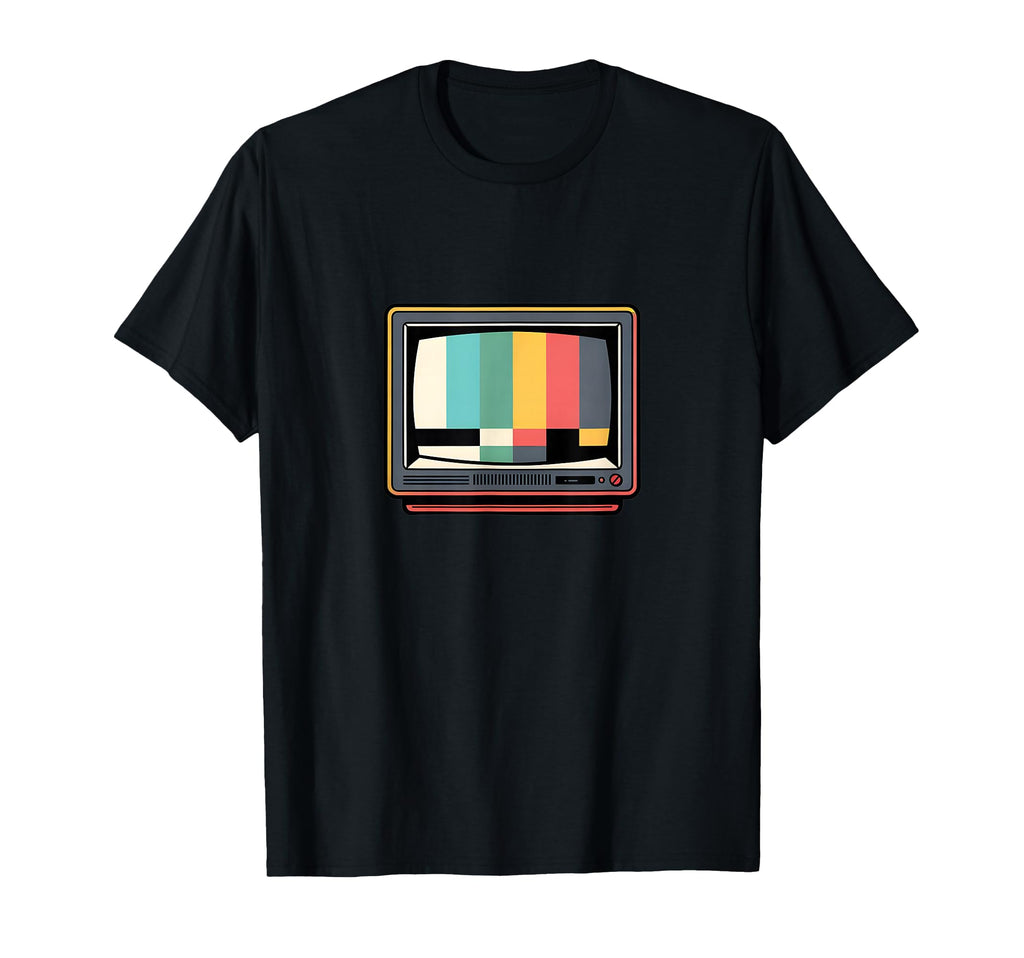 Crt Tv Set T-Shirt - Minimalist Print Men Women - T-Shirt, Sweatshirt, Hoodie