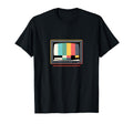 Crt Tv Set T-Shirt - Minimalist Print Men Women - T-Shirt, Sweatshirt, Hoodie