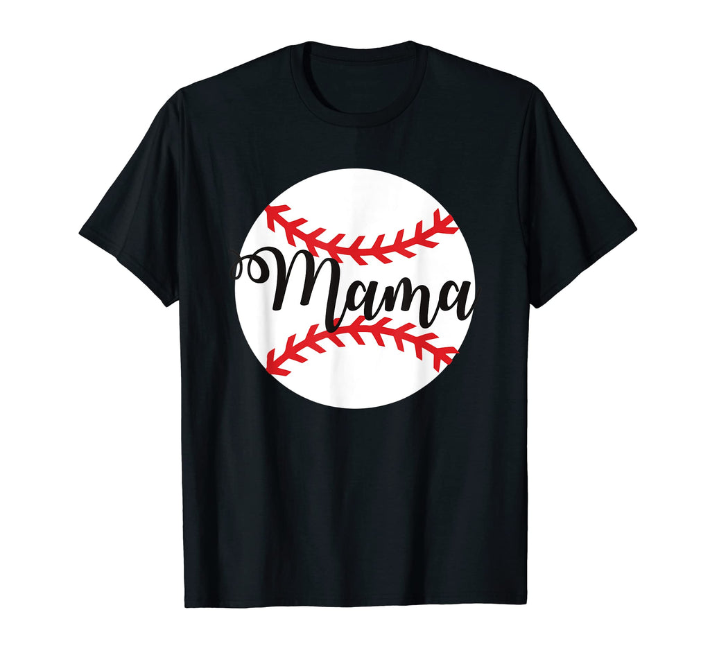 Baseball Mom Mama T-Shirt - Trendy Graphic for Adults - T-Shirt, Sweatshirt, Hoodie