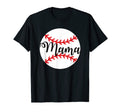 Baseball Mom Mama T-Shirt - Trendy Graphic for Adults - T-Shirt, Sweatshirt, Hoodie