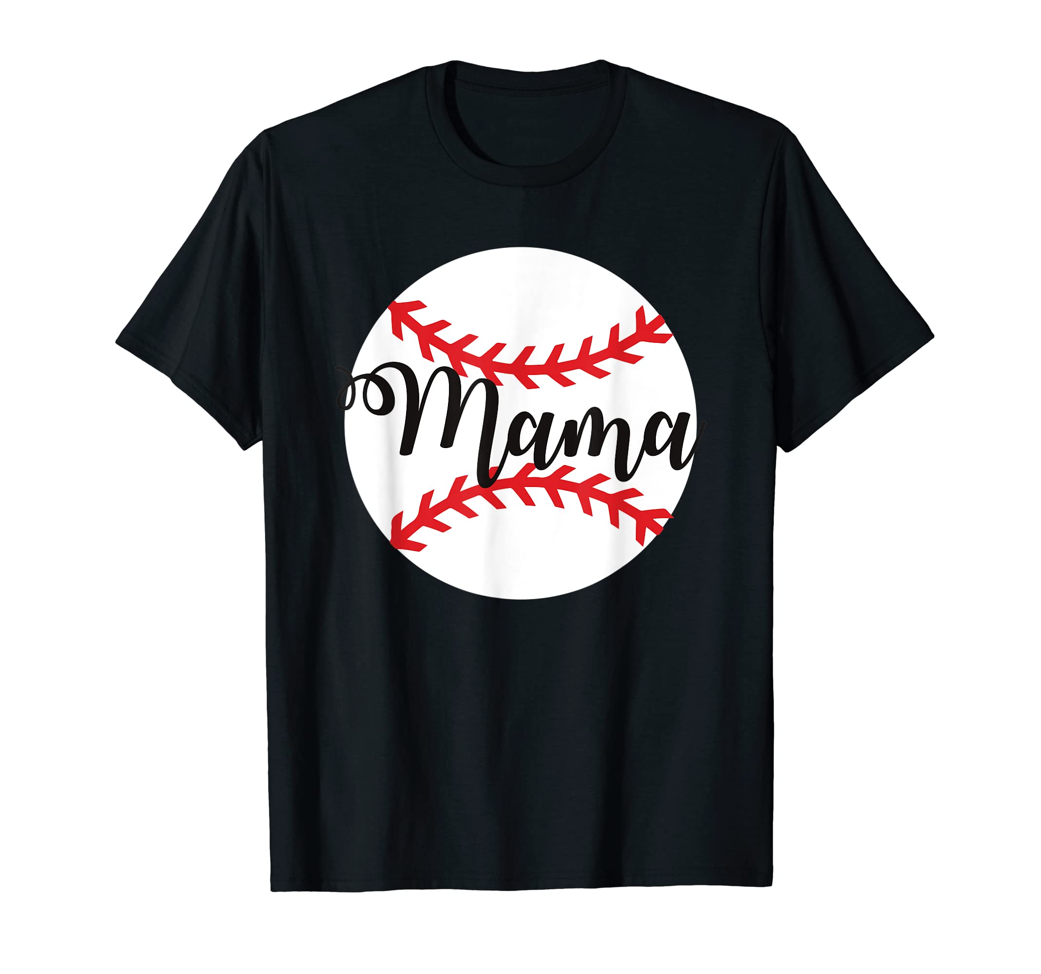 Baseball Mom Mama T-Shirt - Trendy Graphic for Adults - T-Shirt, Sweatshirt, Hoodie