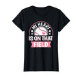 My Heart Is That Field Baseball Lover T-Shirt - Trendy Graphic Men Women - T-Shirt, Sweatshirt, Hoodie