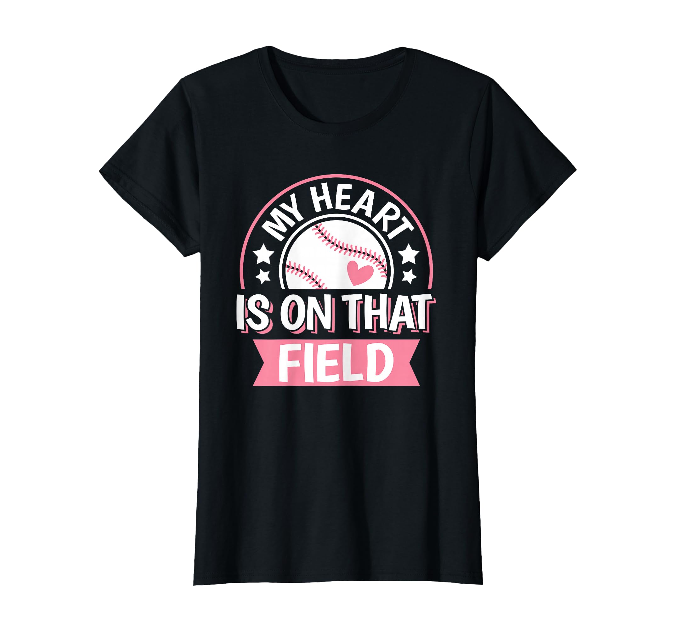 My Heart Is That Field Baseball Lover T-Shirt - Trendy Graphic Men Women - T-Shirt, Sweatshirt, Hoodie