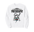 Womens Funny Photographer Camera Sweatshirt - Novelty Apparel for Adults - T-Shirt, Sweatshirt, Hoodie