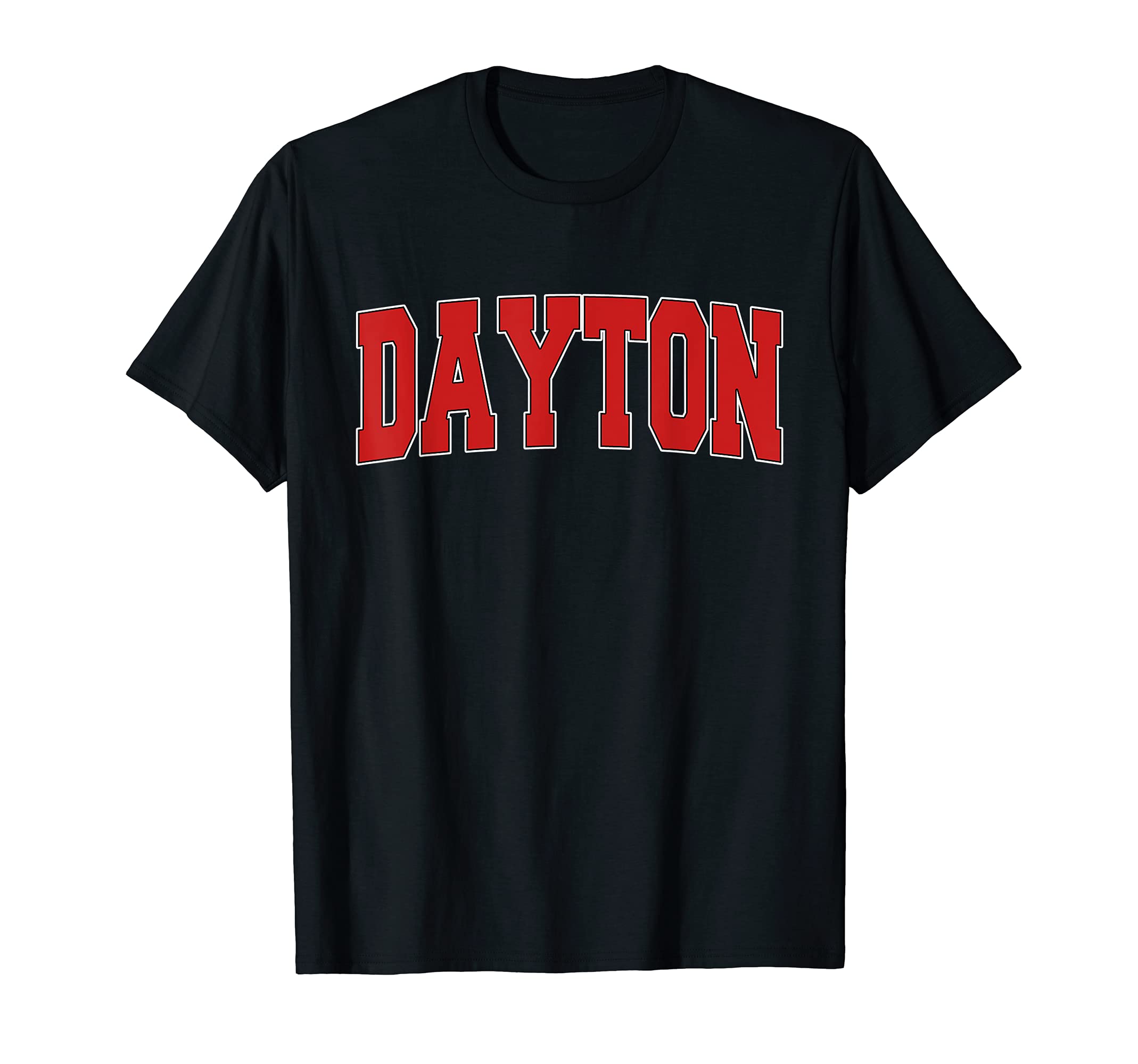Dayton Tx Texas Varsity Usa Sports T-Shirt - Trendy Graphic for Adults - T-Shirt, Sweatshirt, Hoodie