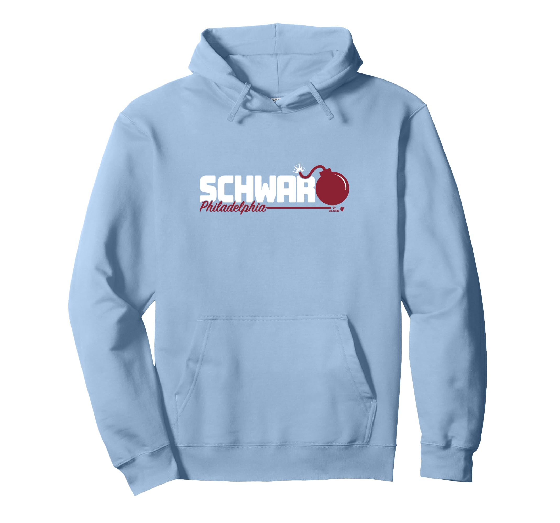 Kyle Schwarber Schwarbomb Light Blue Hoodie - Streetwear Style Men Women - T-Shirt, Sweatshirt, Hoodie