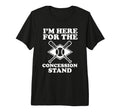 Im Here Concession Stand Baseball T-Shirt - Fun Novelty Design for Adults - T-Shirt, Sweatshirt, Hoodie