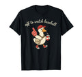 Off To Watch Baseball Funny Goose T-Shirt - Graphic Print for Adults - T-Shirt, Sweatshirt, Hoodie