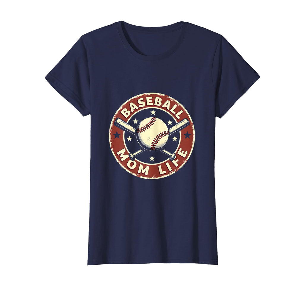 Baseball Mom Life Sports Moms T-Shirt - Casual Everyday Wear Unisex - T-Shirt, Sweatshirt, Hoodie