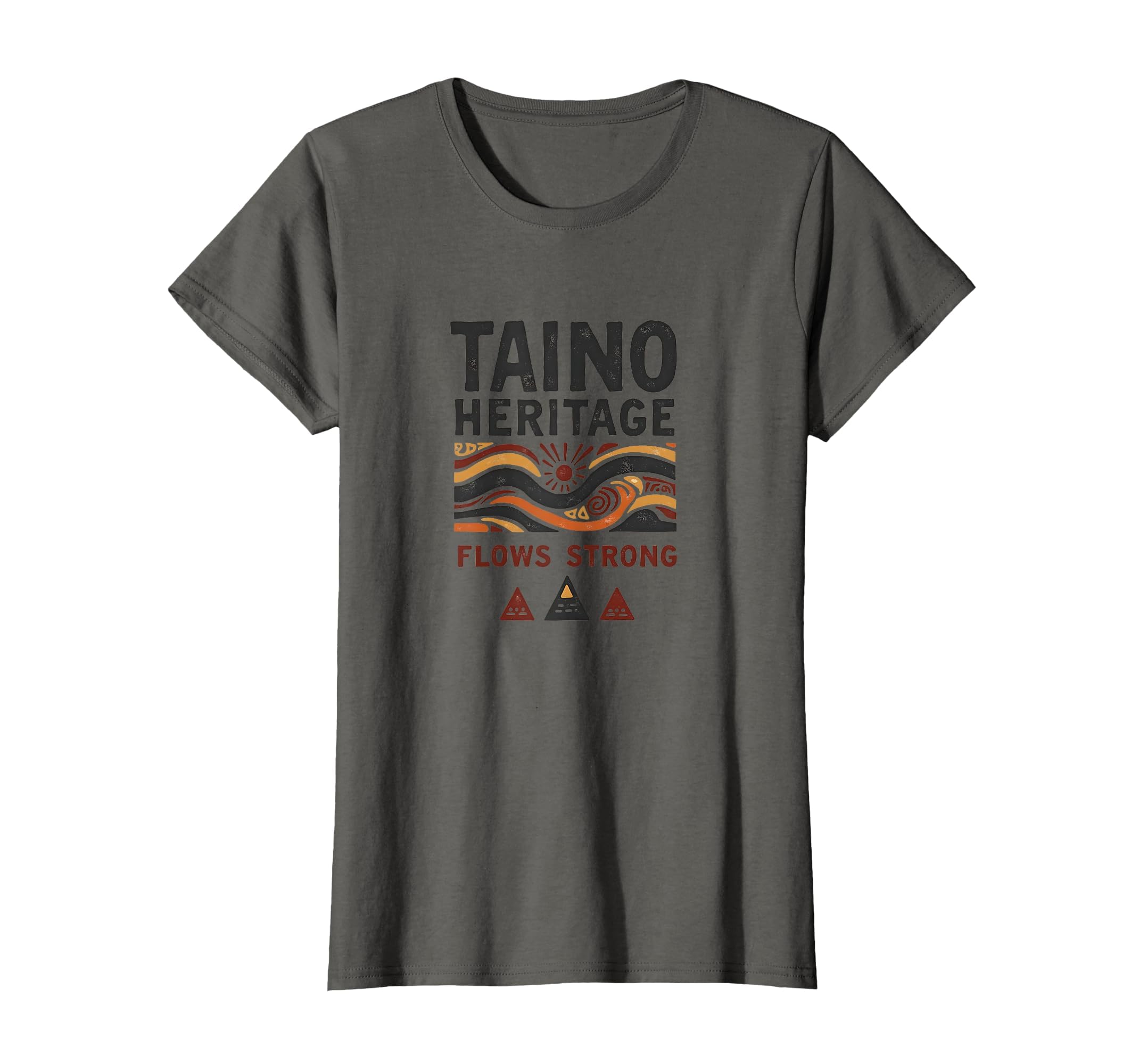 Taino Heritage Flows Strong Dominican T-Shirt - Novelty Apparel Unisex - T-Shirt, Sweatshirt, Hoodie