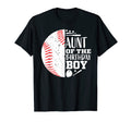 Aunt Birthday Baseball Themed Party T-Shirt - Aesthetic Graphic Men Women - T-Shirt, Sweatshirt, Hoodie