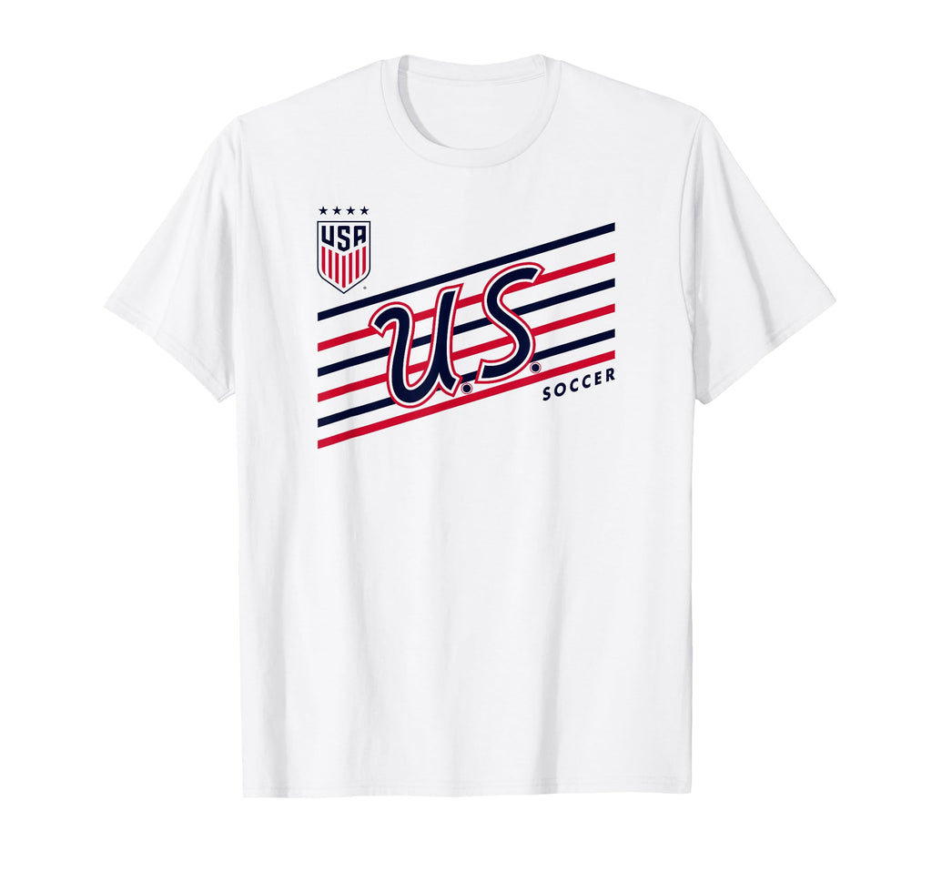 U S Soccer Perform White Uswnt T-Shirt - Minimalist Print for Adults - T-Shirt, Sweatshirt, Hoodie