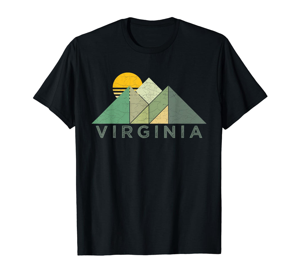 Virginia Distressed T-Shirt - Novelty Apparel Men Women - T-Shirt, Sweatshirt, Hoodie