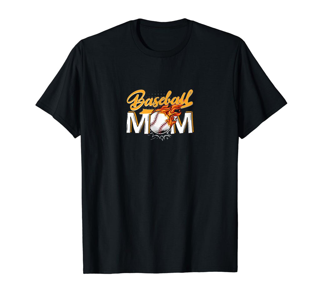 Baseball Mom Teee Gift Mama T-Shirt - Casual Everyday Wear for Adults - T-Shirt, Sweatshirt, Hoodie