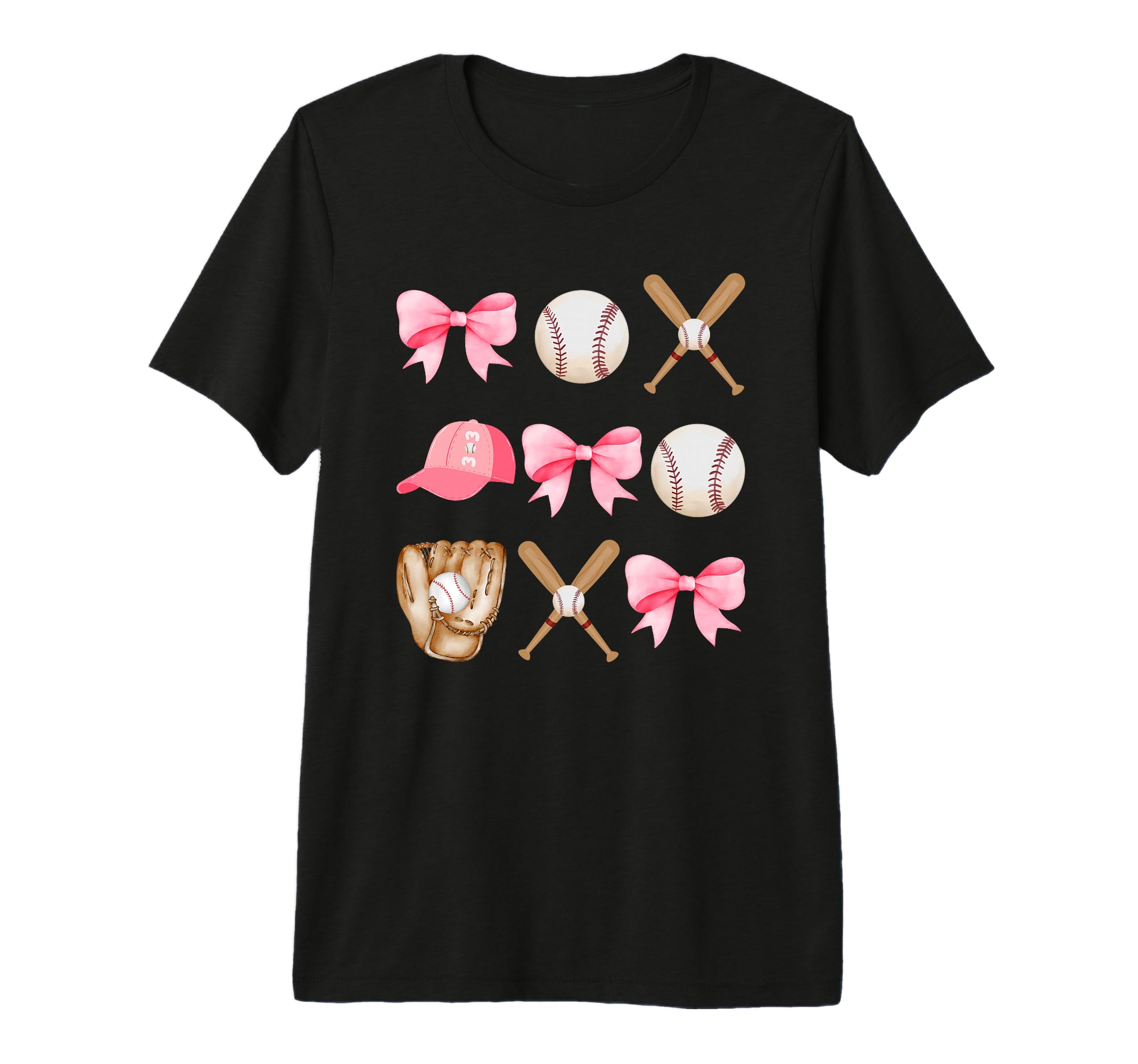 Baseball Mom Coquette Mothers Day T-Shirt - Streetwear Style Unisex - T-Shirt, Sweatshirt, Hoodie