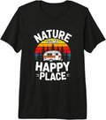 Camping Nature Lover Retro Camper - Adult & Kids T-Shirts, Sweatshirts & Hoodies apparel design preview 1