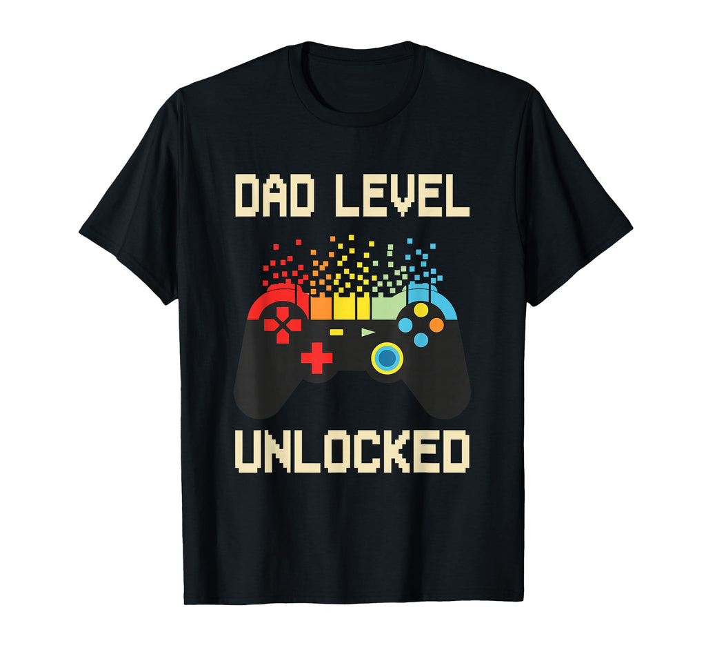 Dad Level Unlocked Funny New Dad Father T-Shirt - Graphic Print for Adults - T-Shirt, Sweatshirt, Hoodie