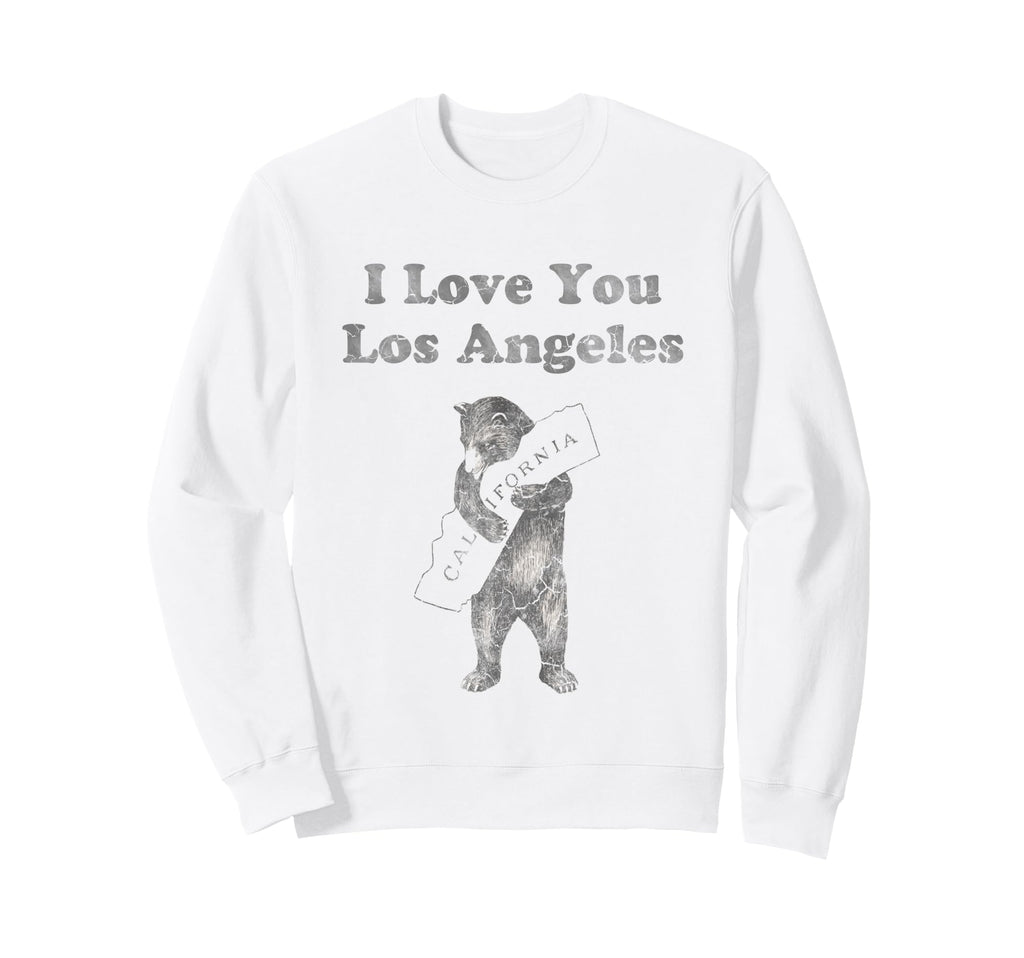 I Love You Los Angeles California Sweatshirt - Unique Graphic for Adults - T-Shirt, Sweatshirt, Hoodie