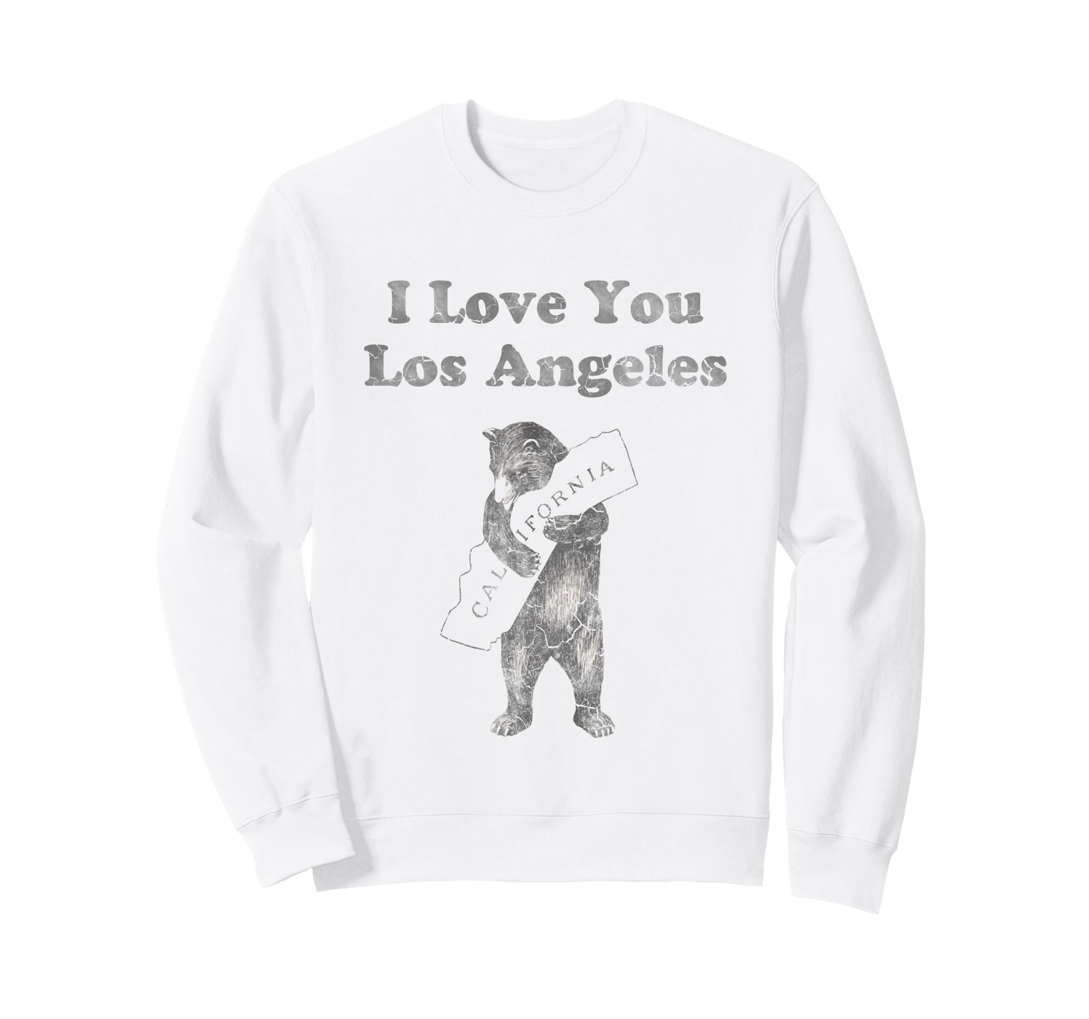 I Love You Los Angeles California Sweatshirt - Unique Graphic for Adults - T-Shirt, Sweatshirt, Hoodie