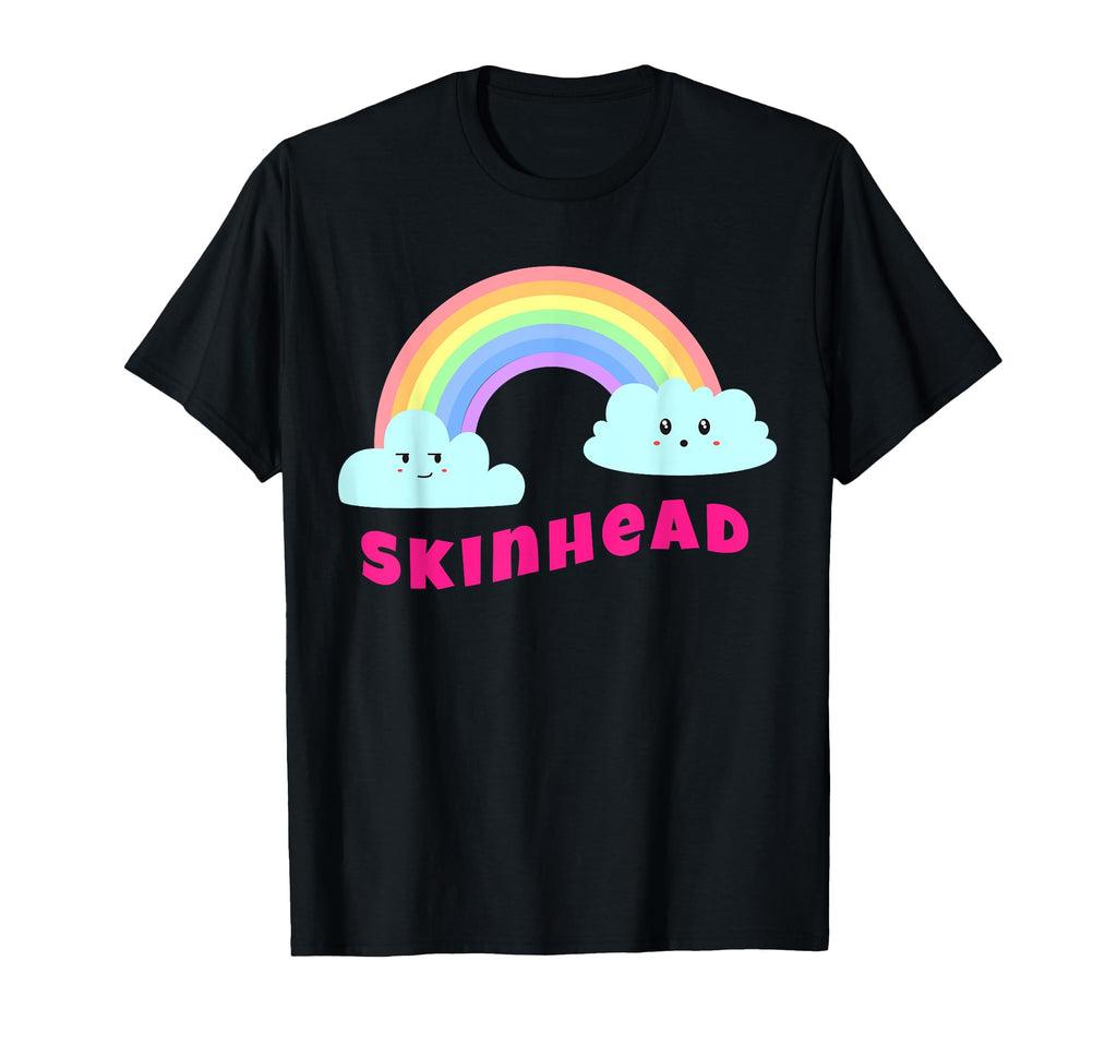 Skinhead Shirts Sarcastic Rainbow T-Shirt - Fun Novelty Design for Adults - T-Shirt, Sweatshirt, Hoodie