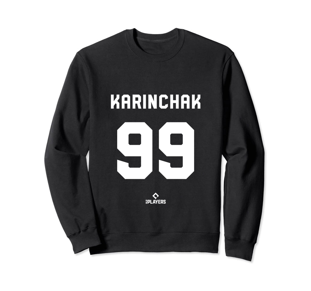 James Karinchak 99 Cleveland Mlbpa Sweatshirt - Graphic Print for Adults - T-Shirt, Sweatshirt, Hoodie