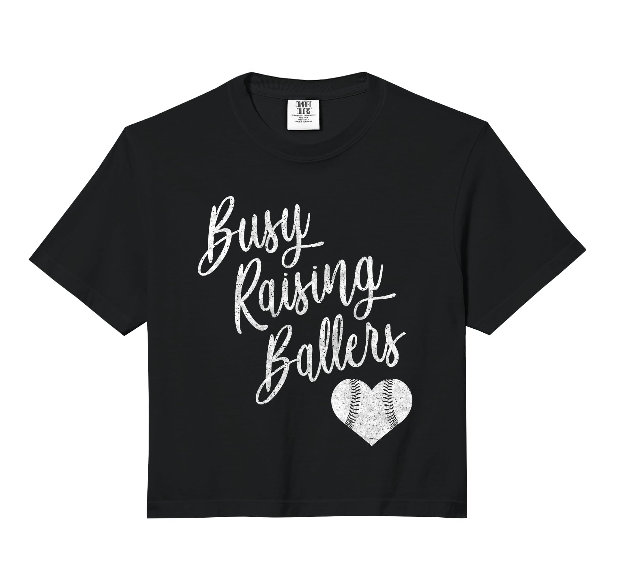 Busy Raising Ballers Baseball Hoodie - Minimalist Print for Adults - T-Shirt, Sweatshirt, Hoodie
