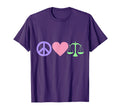 Peace Love Law T-Shirt - Aesthetic Graphic for Adults - T-Shirt, Sweatshirt, Hoodie