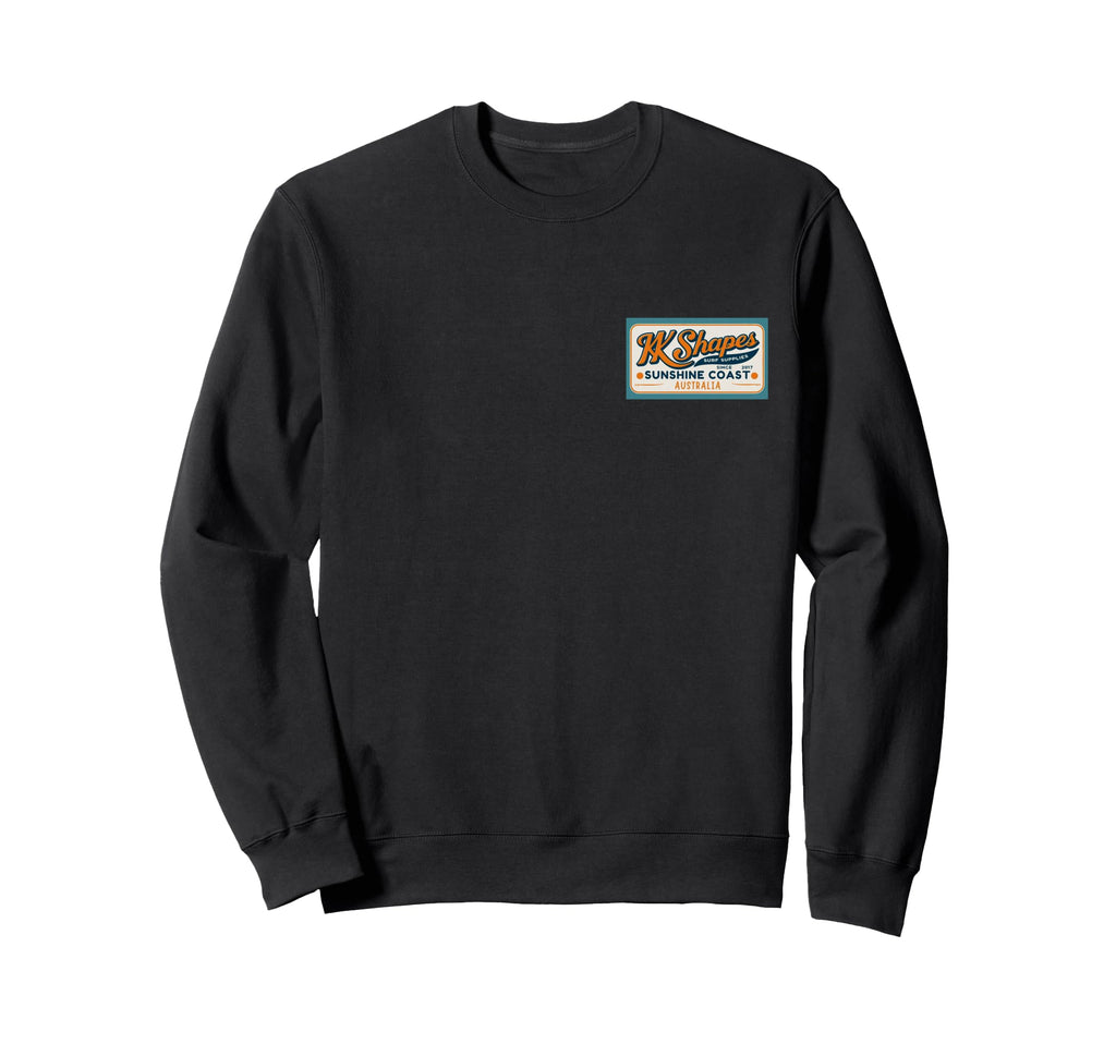 Surf Sunshine Coast Front Back Sweatshirt - Graphic Print for Adults - T-Shirt, Sweatshirt, Hoodie