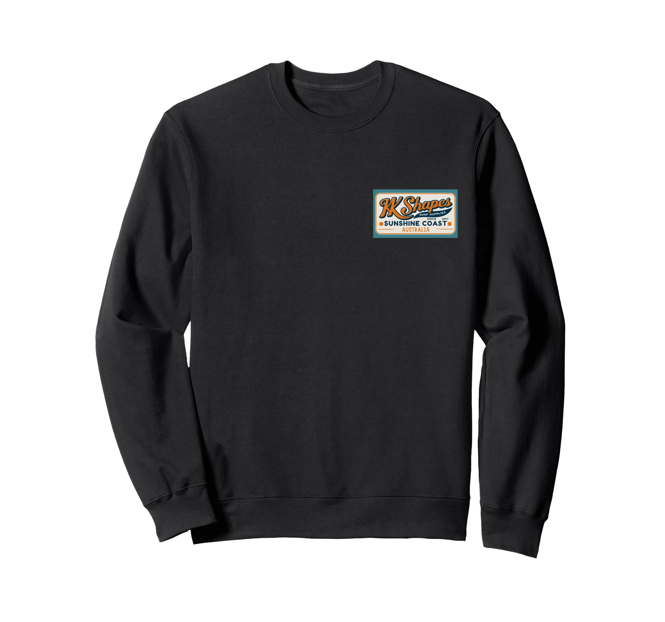 Surf Sunshine Coast Front Back Sweatshirt - Graphic Print for Adults - T-Shirt, Sweatshirt, Hoodie