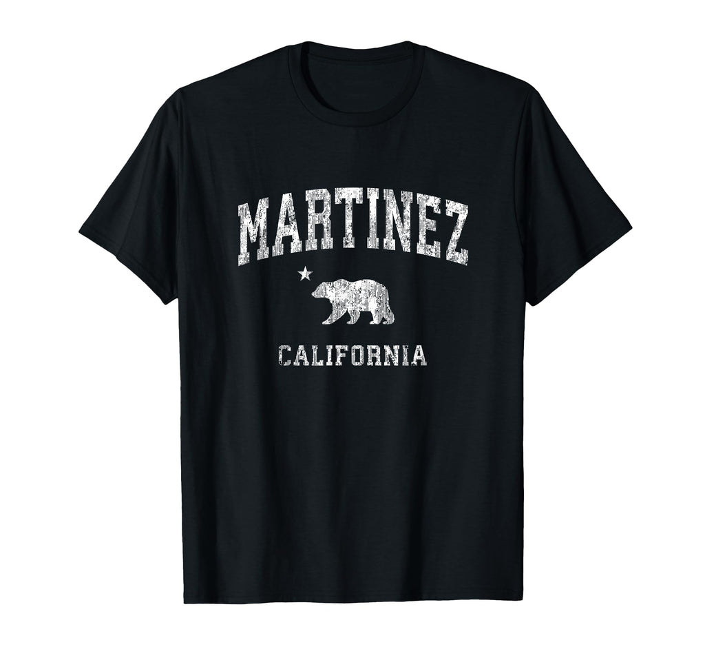 Martinez California Ca Distressed Sports T-Shirt - Streetwear Style Unisex - T-Shirt, Sweatshirt, Hoodie