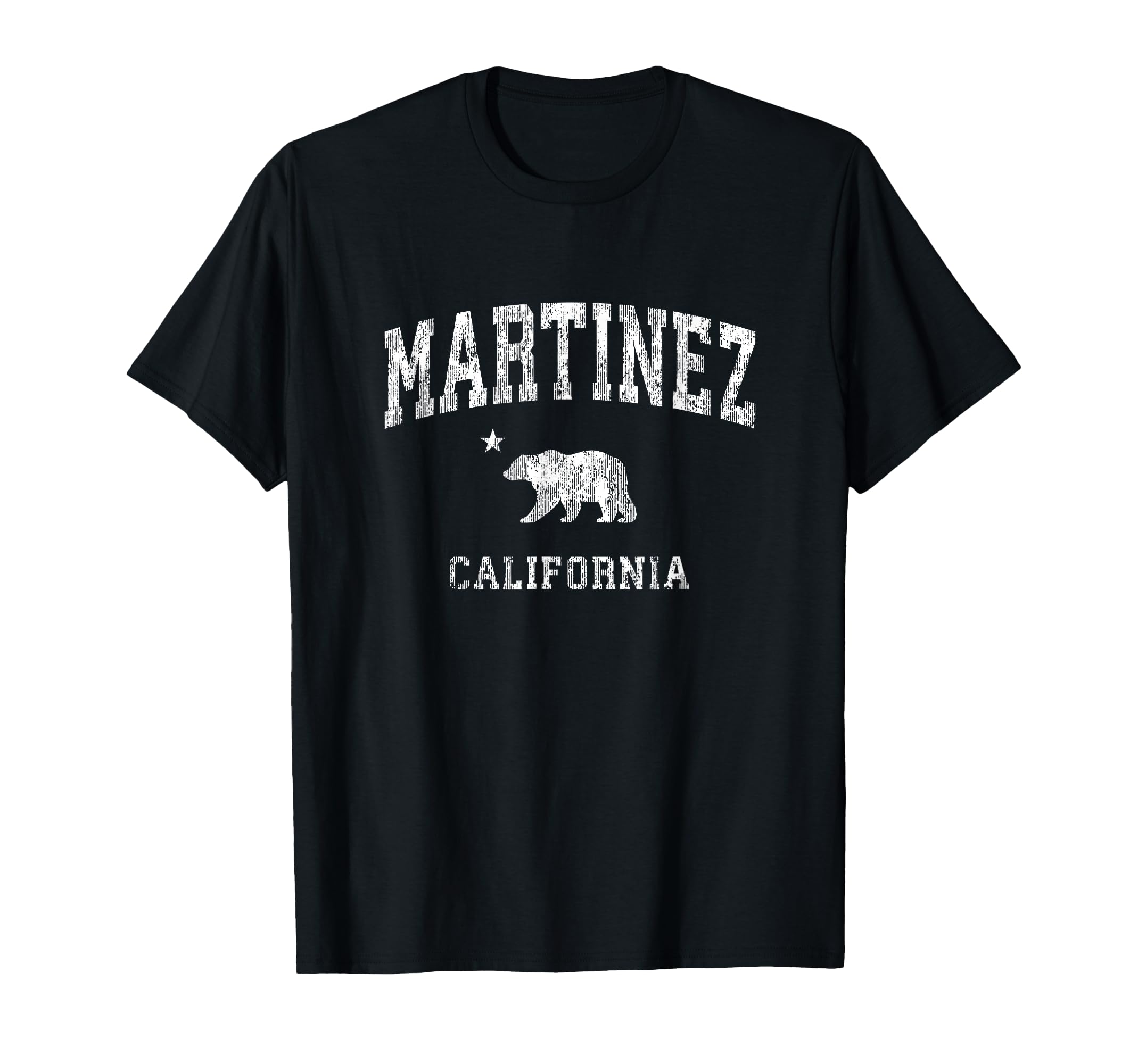 Martinez California Ca Distressed Sports T-Shirt - Streetwear Style Unisex - T-Shirt, Sweatshirt, Hoodie